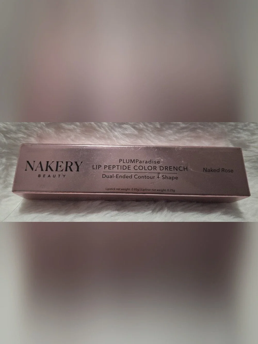 Nakery Beauty PLUMParadise Lip Peptide Color Drench — Naked Rose Pink